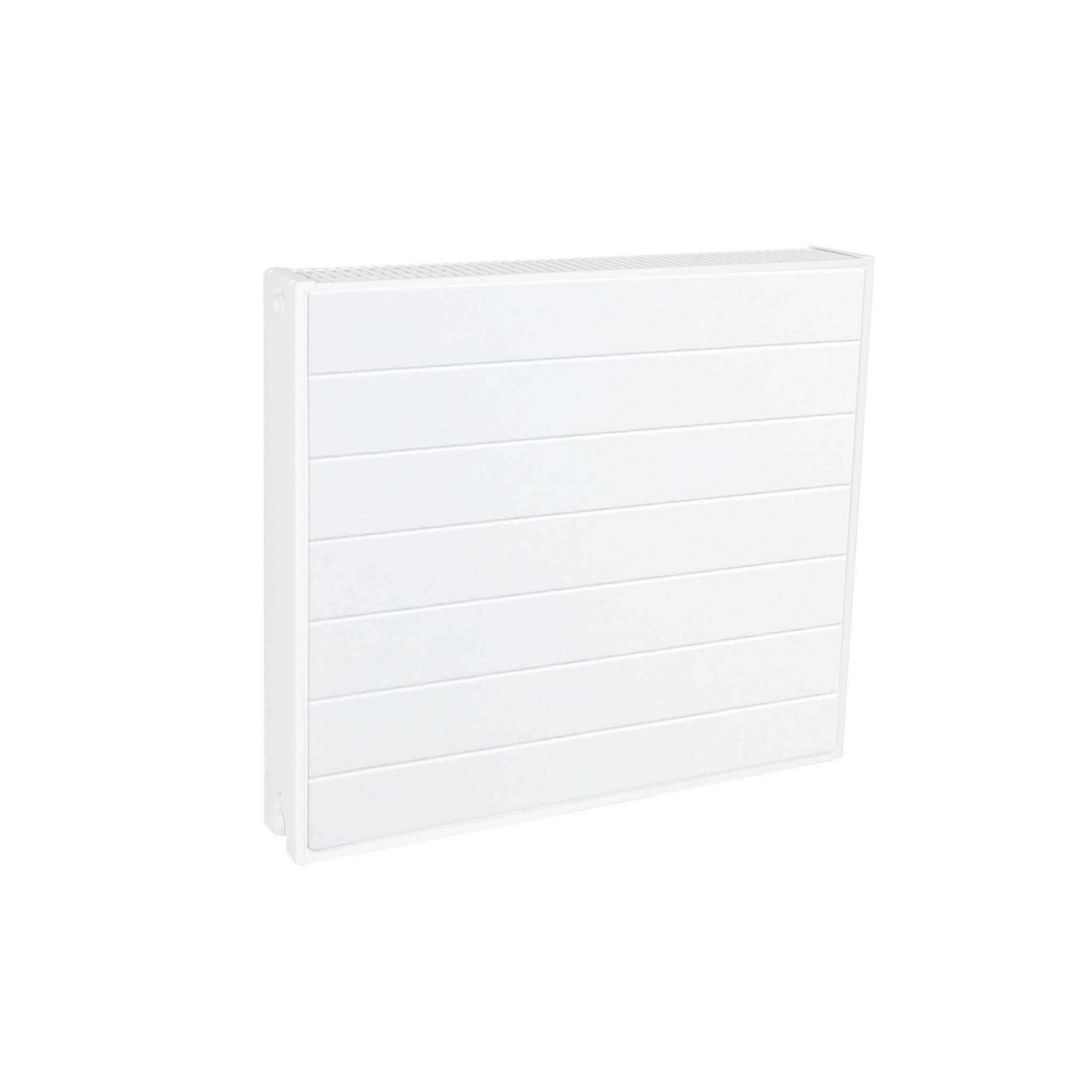 IDMAR Grzejnik stalowy V22 600x1400 dekoracyjny dwupłytowy DEKO z panelem ryflowanym moc 2242W (90/70/20°C) biały-1