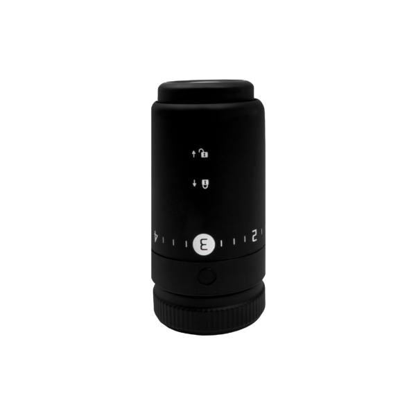 IDMAR Głowica termostatyczna do grzejnika mini czarna 401; OPTAGT.401MC