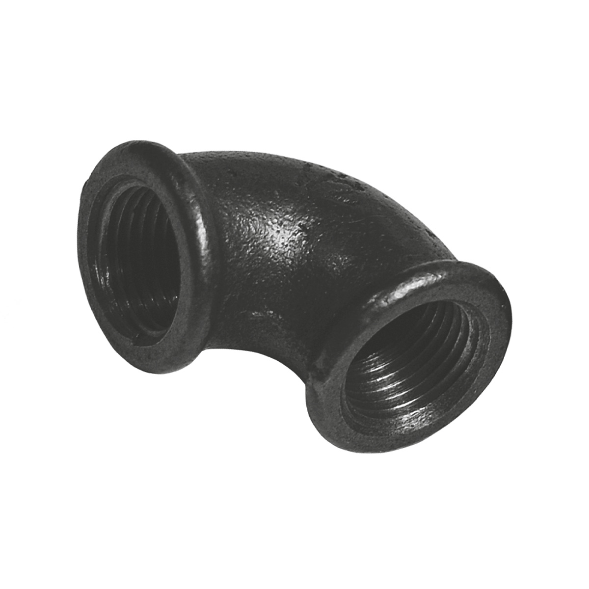 Kolano nakrętne GW/GW 3/4" (DN20) A4 czarne-1