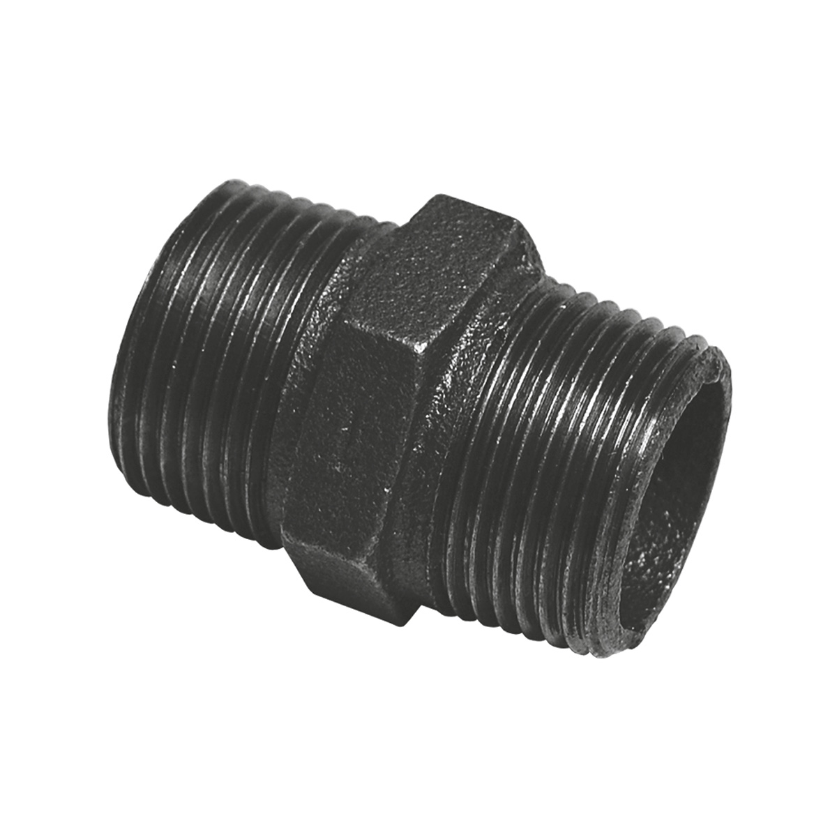 IDMAR Nypel 1" czarny (DN25) N4-1