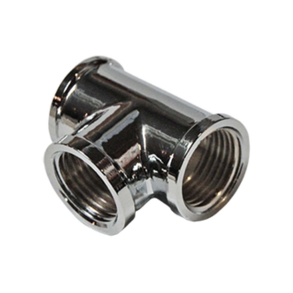 IDMAR Trójnik chromowany 3/8" (DN10); AICHT010.2025